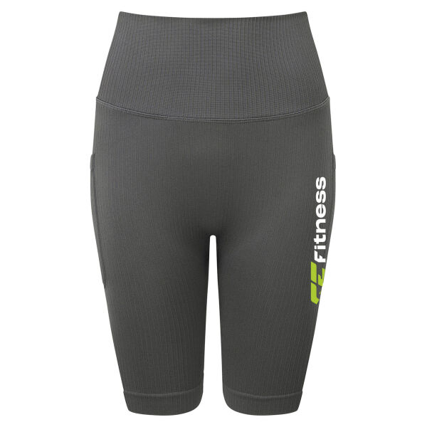 SE Fitness  - Women’s Ribbed Seamless '3D Fit' Cycle Shorts Thumbnail