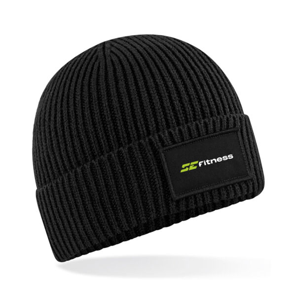 SE Fitness  - Fashion patch beanie Thumbnail