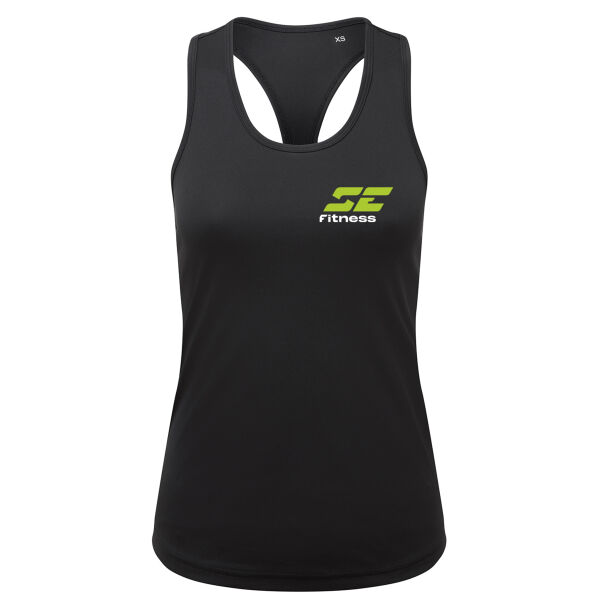 SE Fitness  - Women’s Recycled Performance Slim Racerback Vest Thumbnail